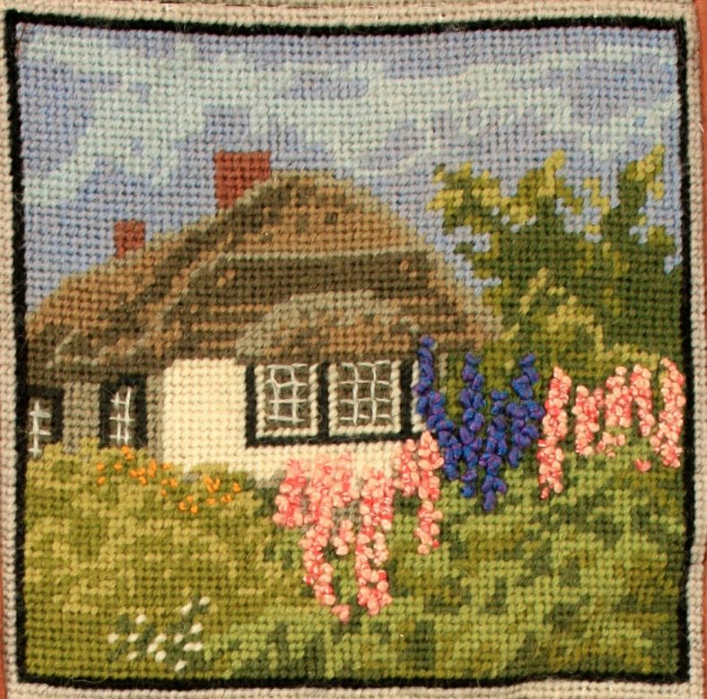 Garden Cottage (centre panel)