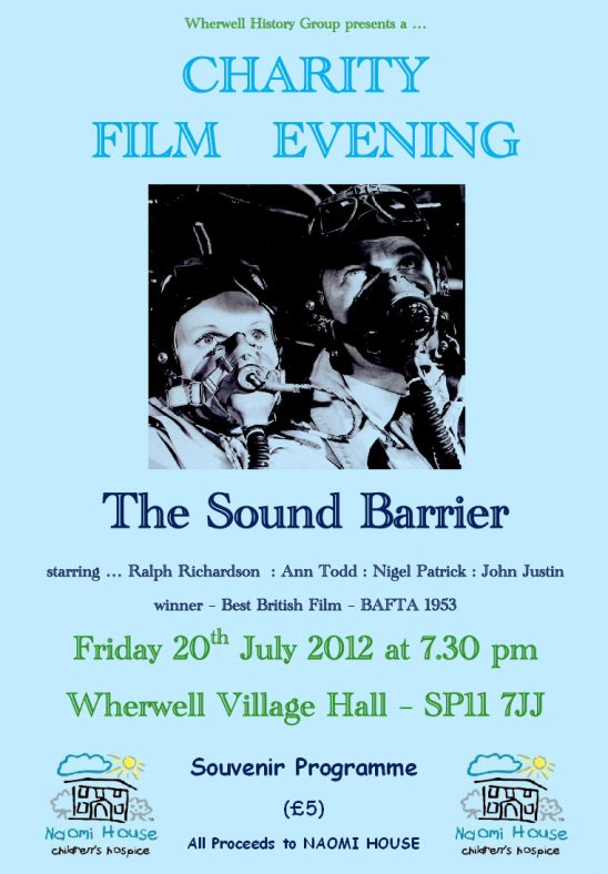 The Sound Barrier - Film Evening poster | Andrew Flanagan