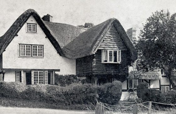 Chilbolton Cottage, photos and article, 1950